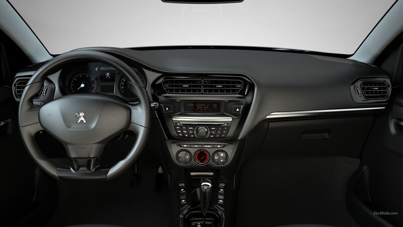 Peugeot Car Interior — Black, Neutral
