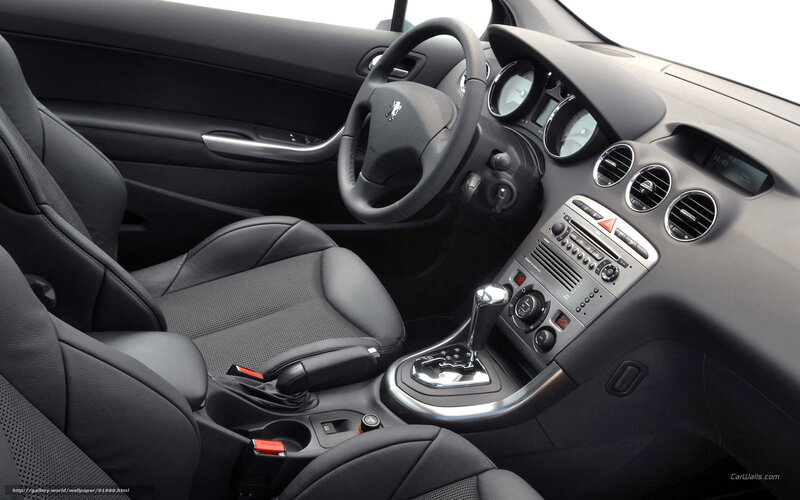Peugeot car interior