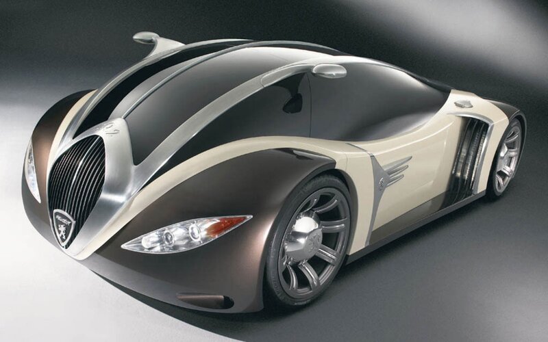 Peugeot Concept Car — Black