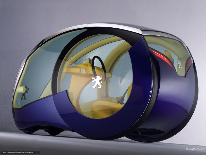 Peugeot Concept Car — Blue