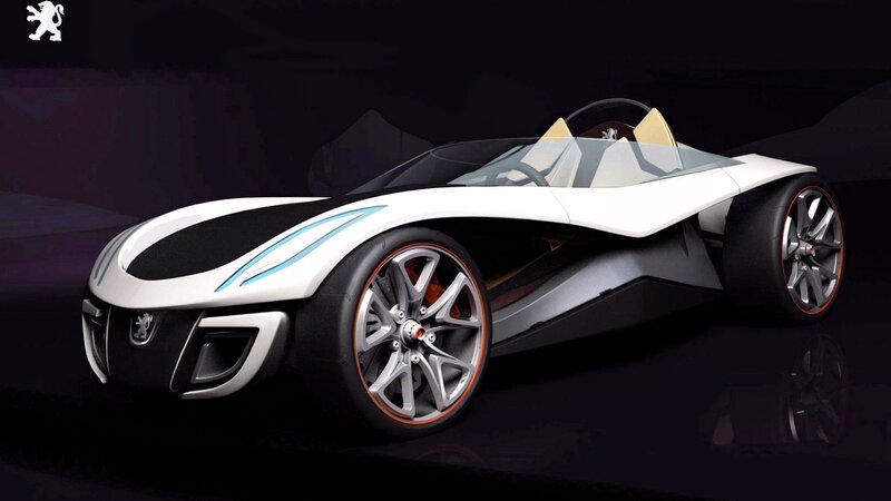 Peugeot concept car design