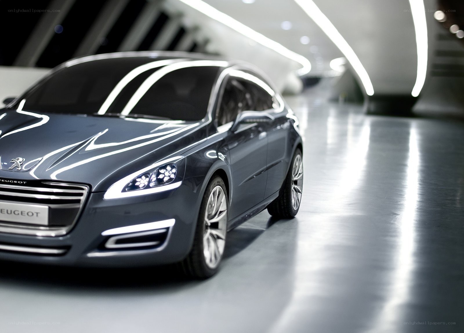 Peugeot concept car display