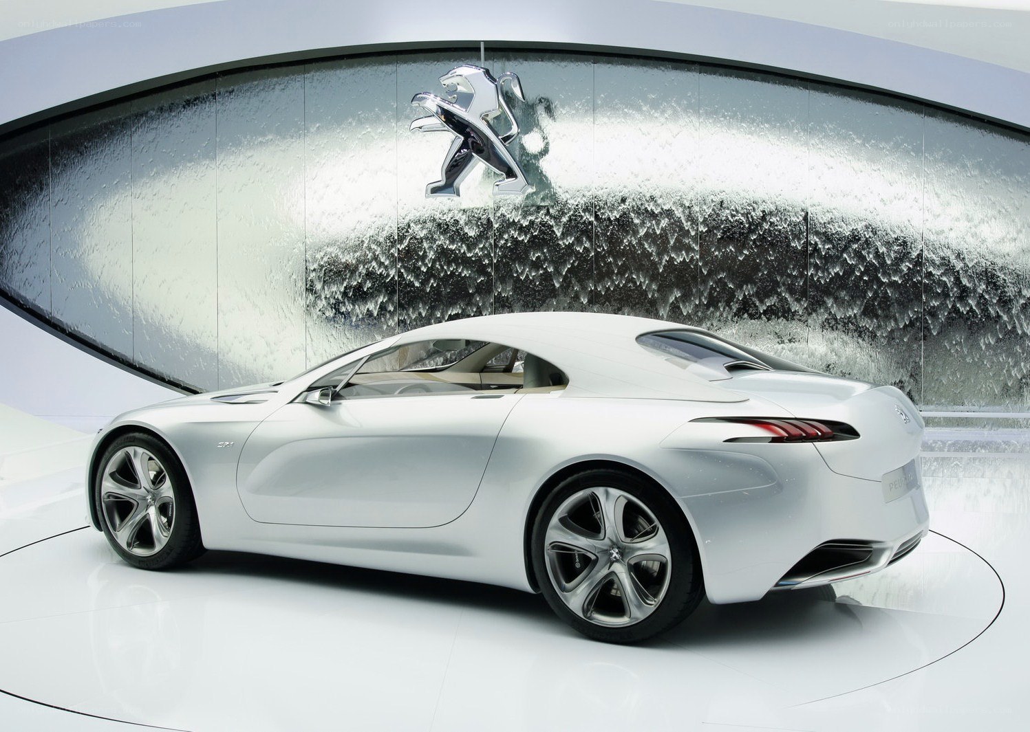 Peugeot concept car display