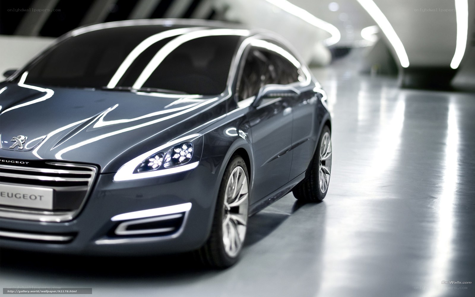 Peugeot concept car display