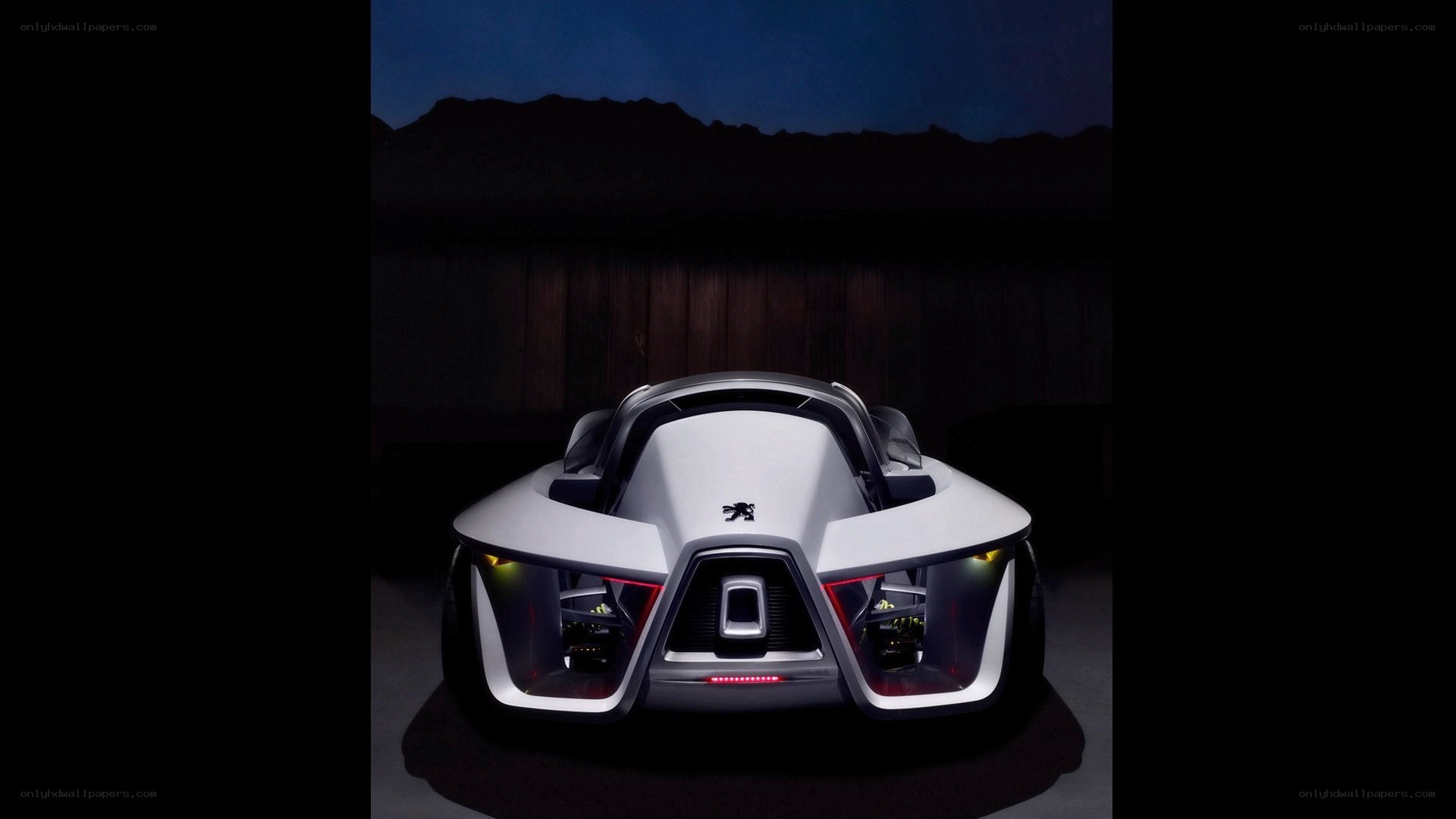 Peugeot concept car front view