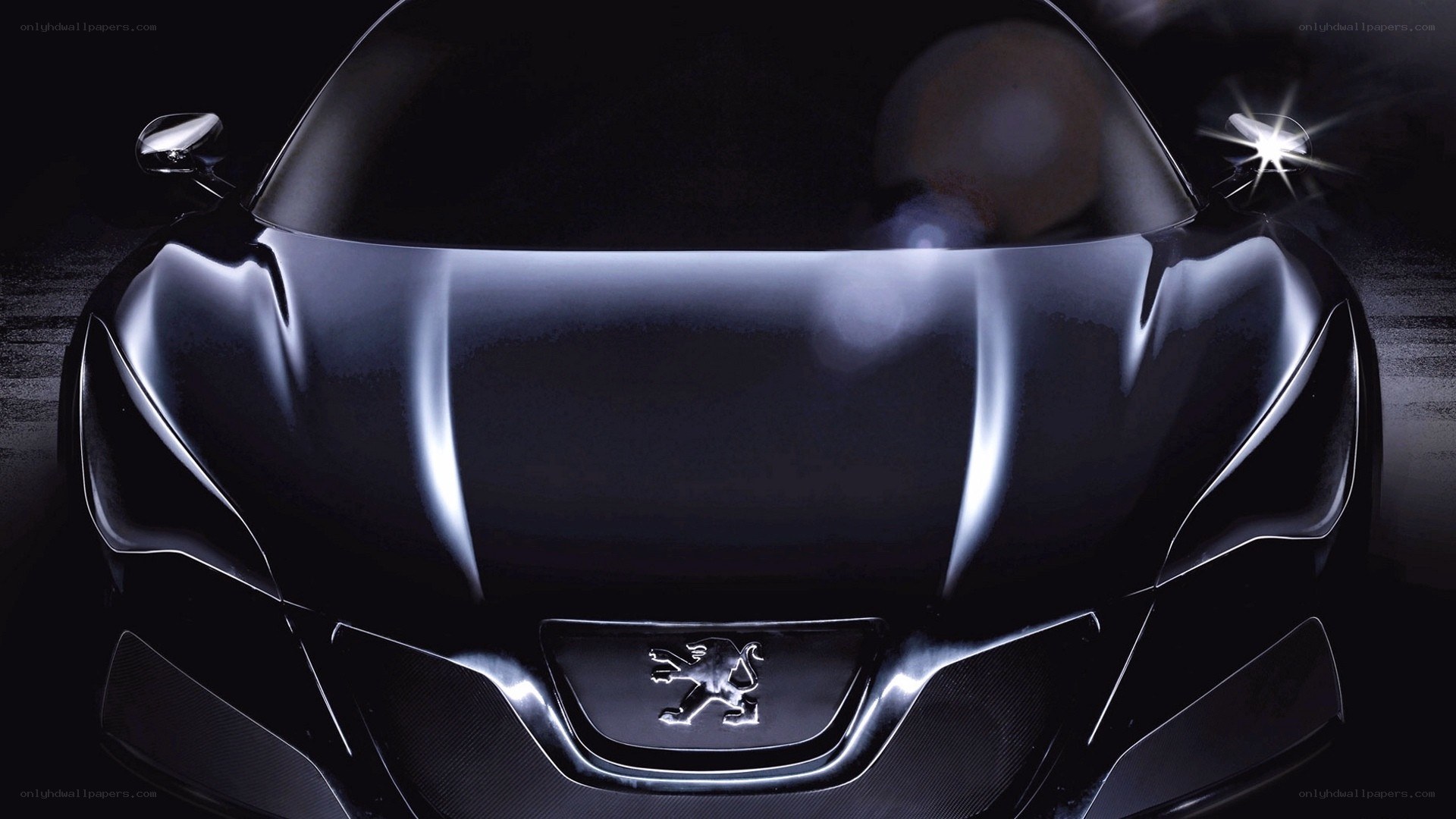 Peugeot concept car front view