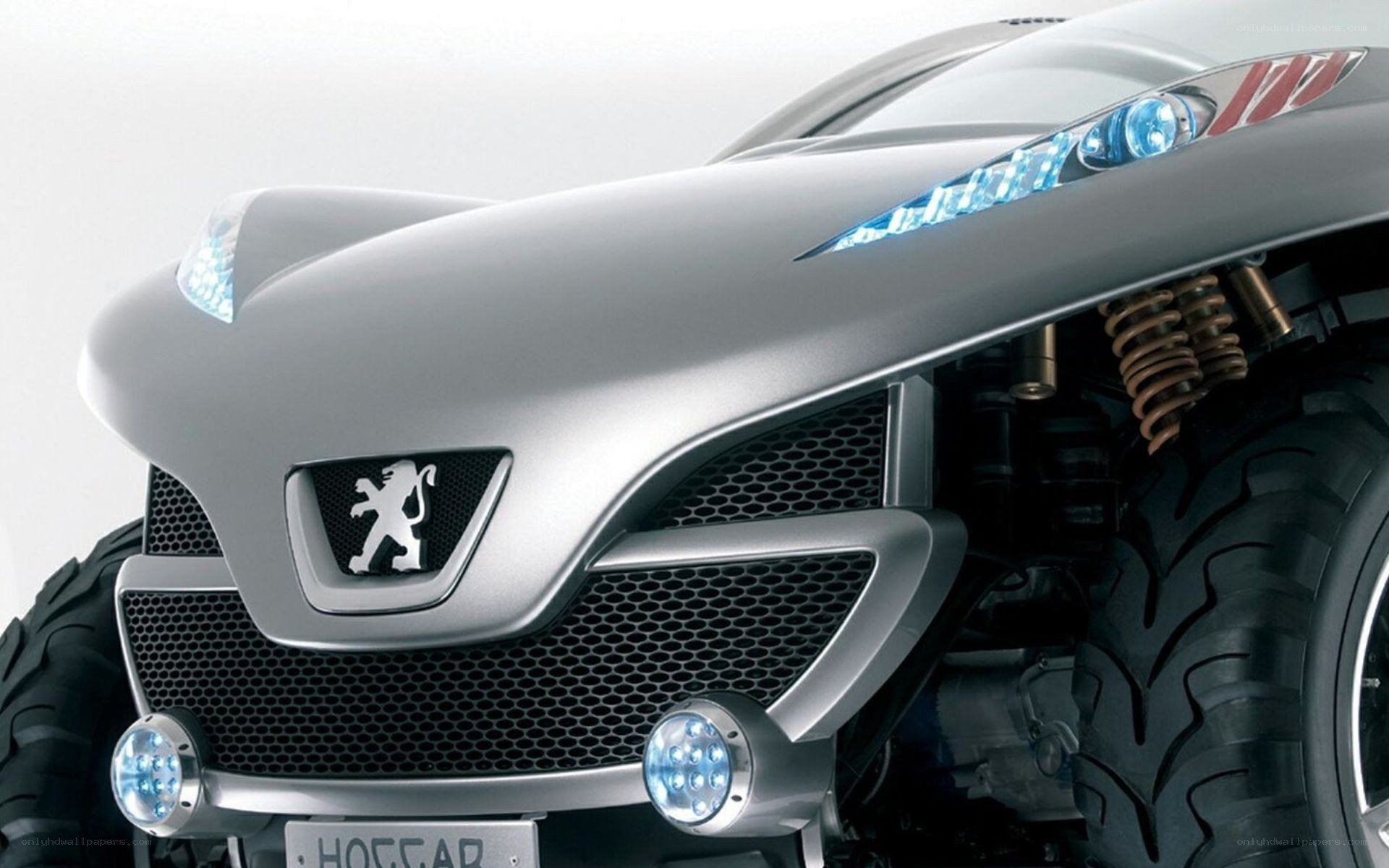 Peugeot concept car front view