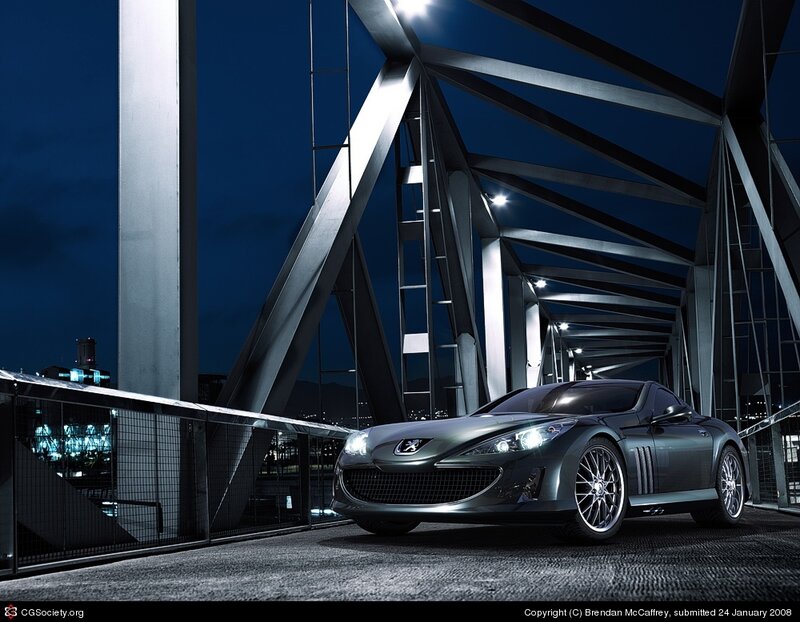 Peugeot Concept Car — Gray
