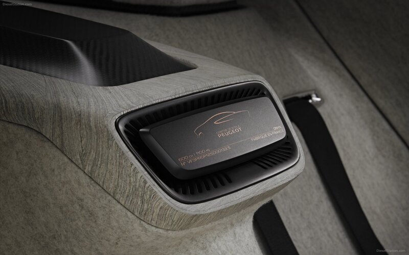 Peugeot Concept Car Interior — Gray