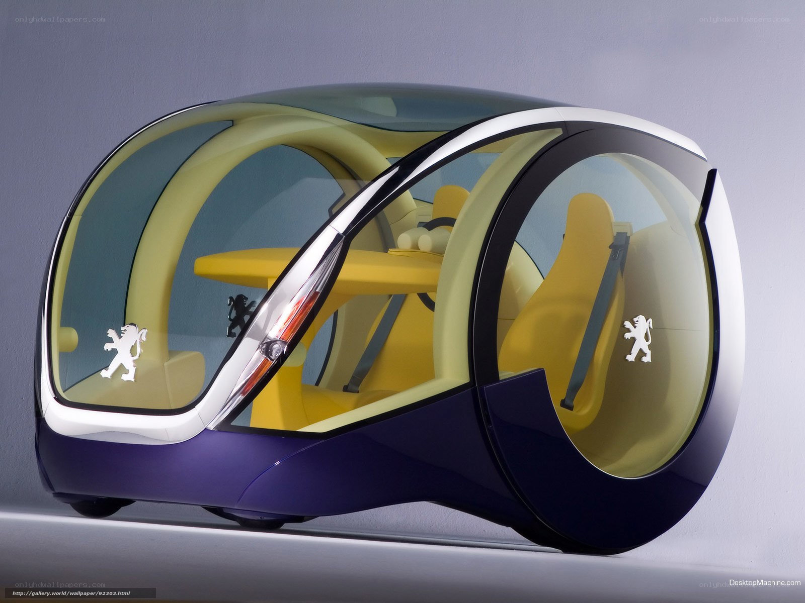 Peugeot concept car model