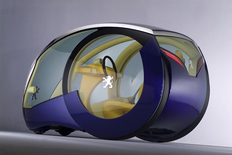 Peugeot Concept Car — Purple