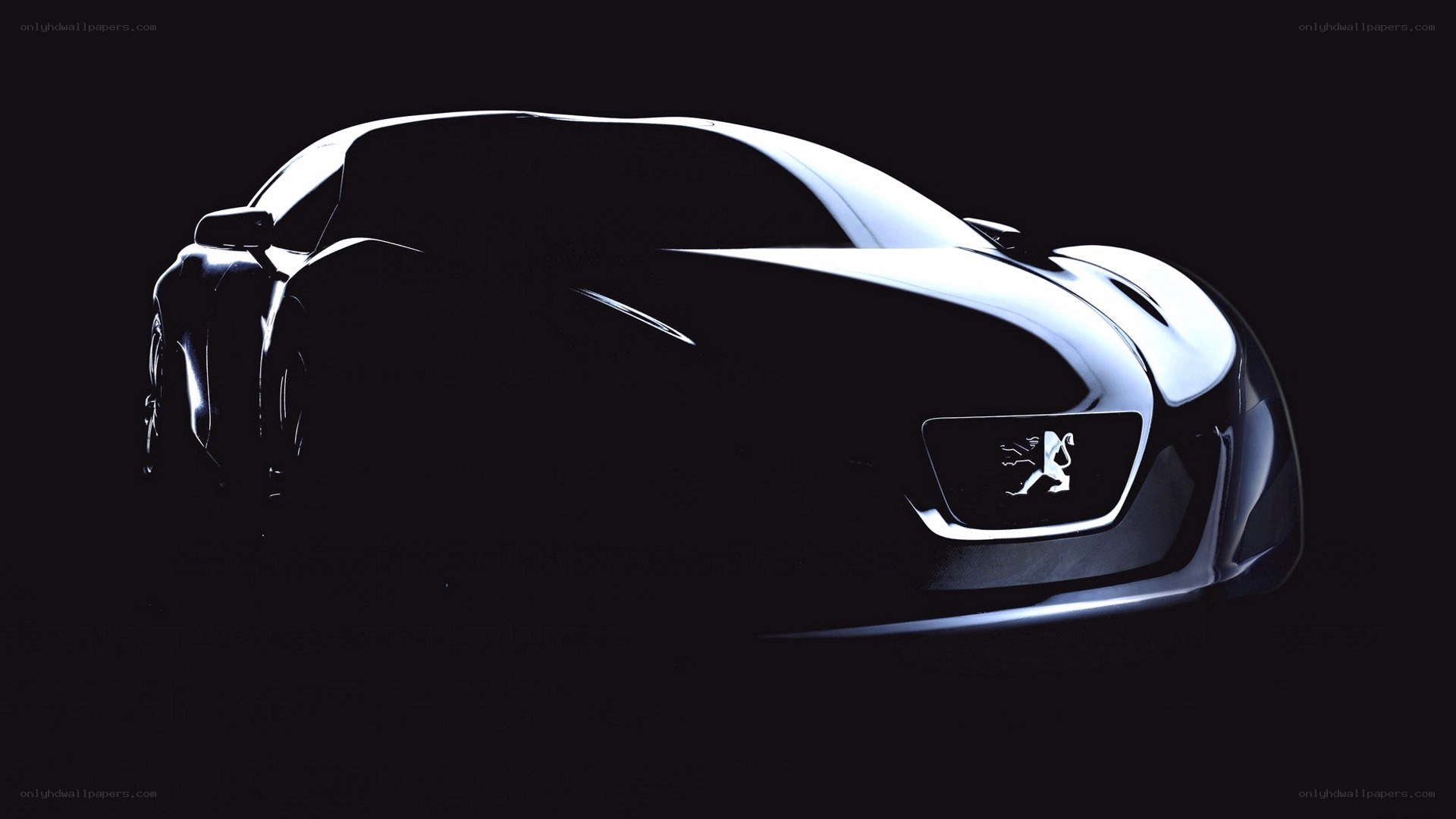 Peugeot concept car teaser