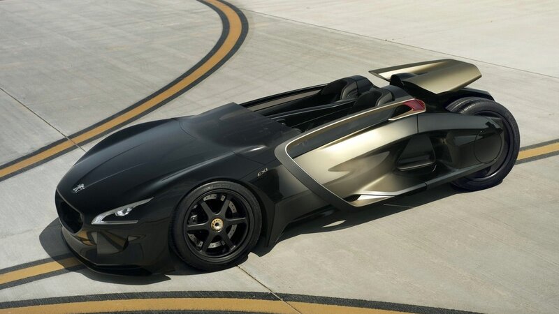 Peugeot EX1 concept car
