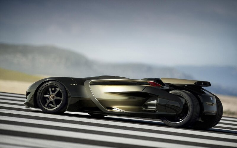 Peugeot EX1 Concept Car — Black