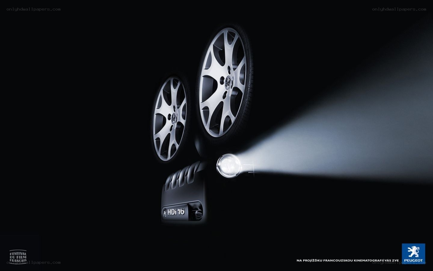 Peugeot HDi 16 projector ad