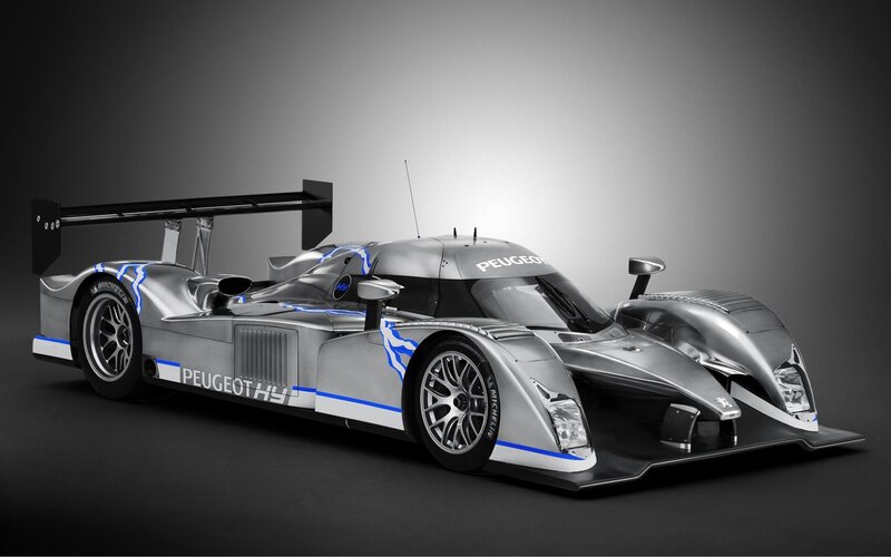 Peugeot HY race car