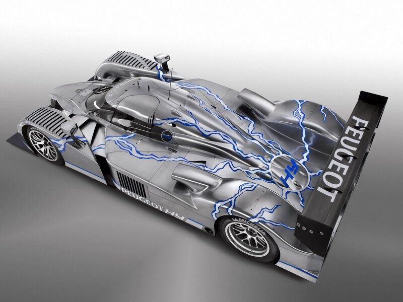 Peugeot HY racing car