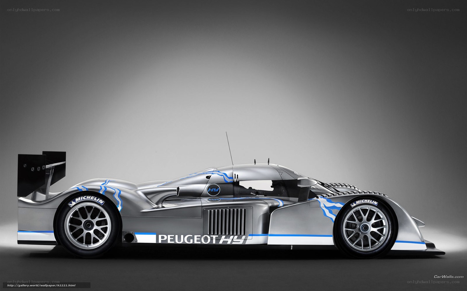Peugeot HY racing car
