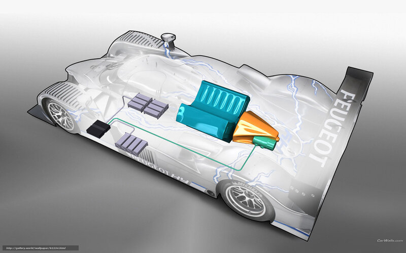 Peugeot HY4 race car design