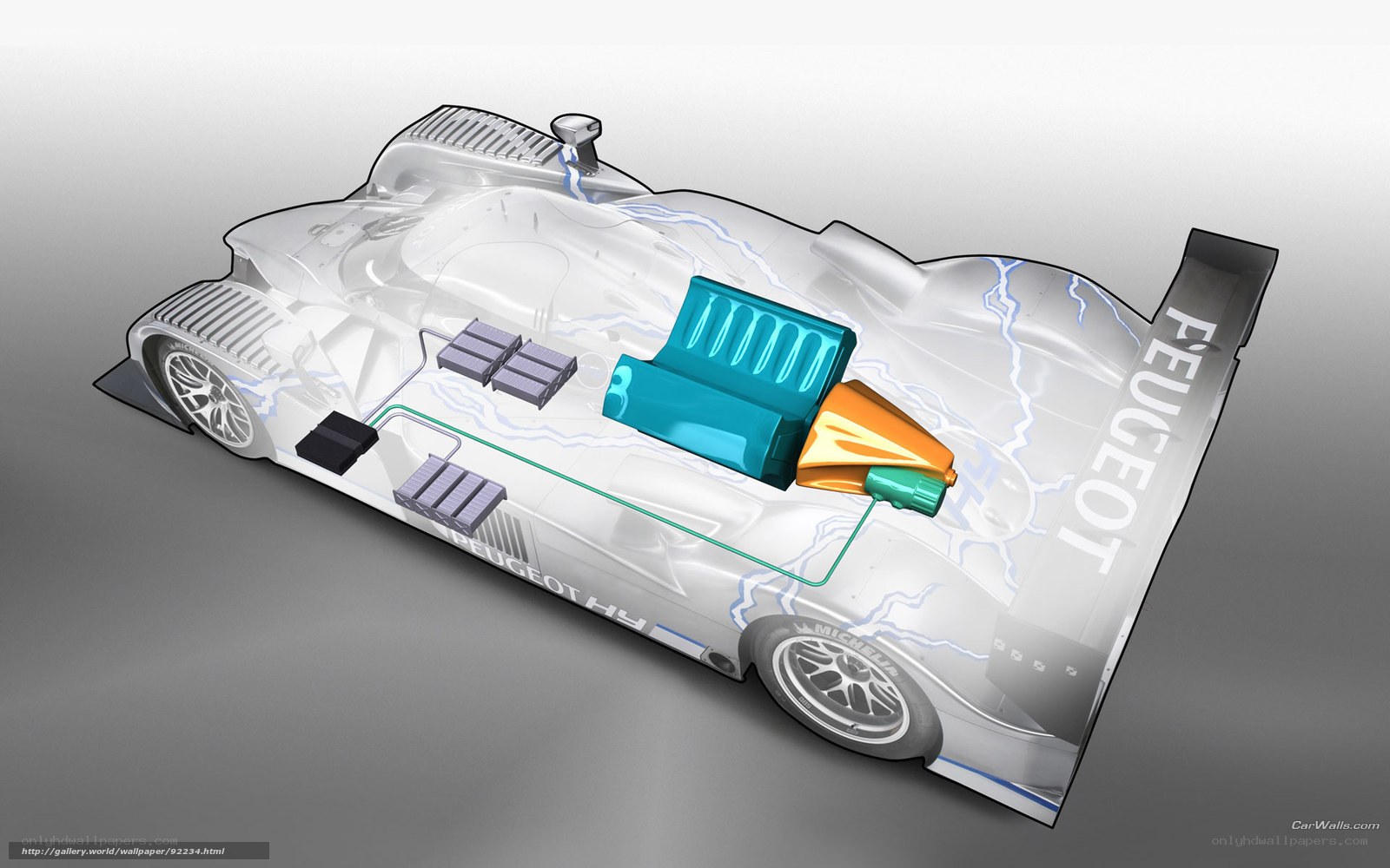 Peugeot HY4 race car design