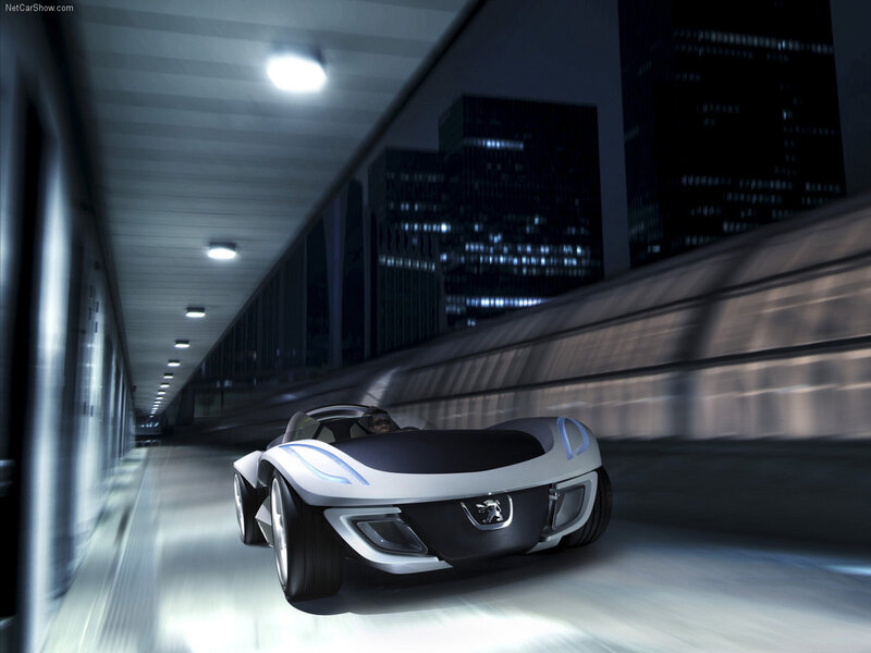Peugeot Onyx Concept Car — White