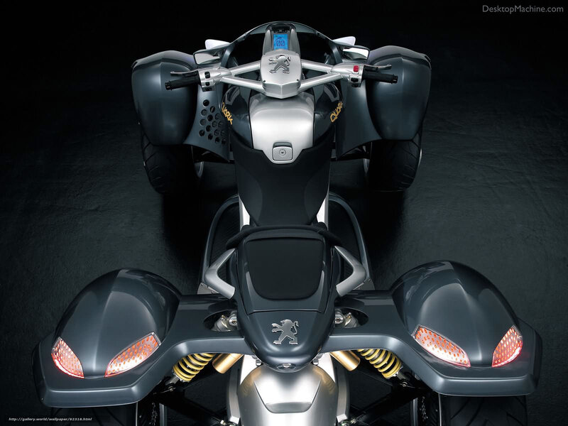 Peugeot Quark Concept Vehicle — Black, Dramatic