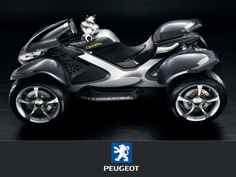 Peugeot Quark Concept Vehicle — Gray