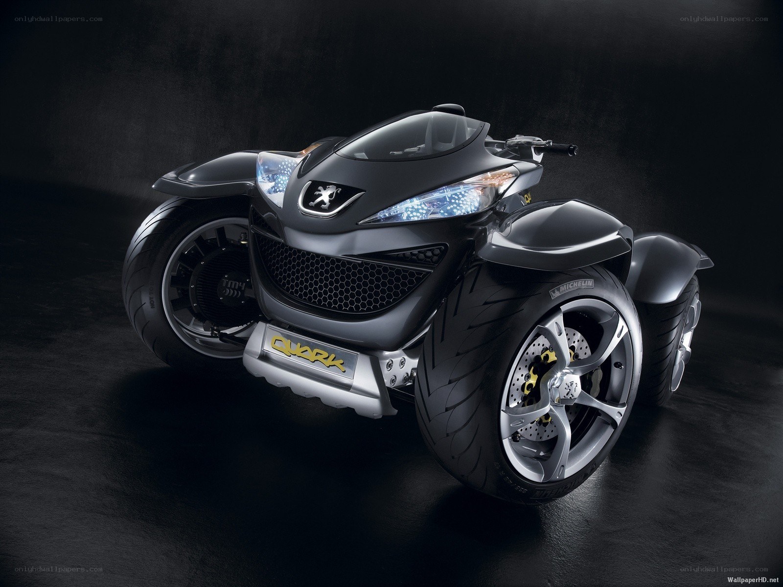 Peugeot Quark three-wheeled concept