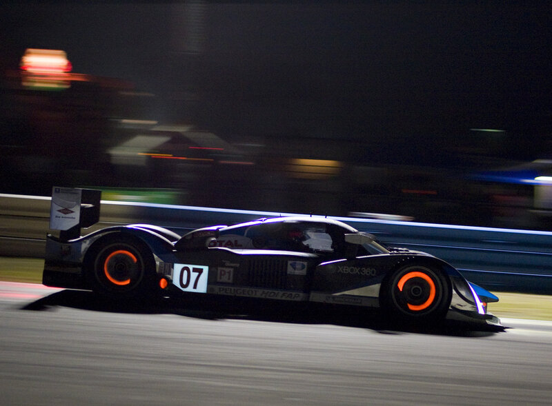 Peugeot Racing Car — Black, Dynamic