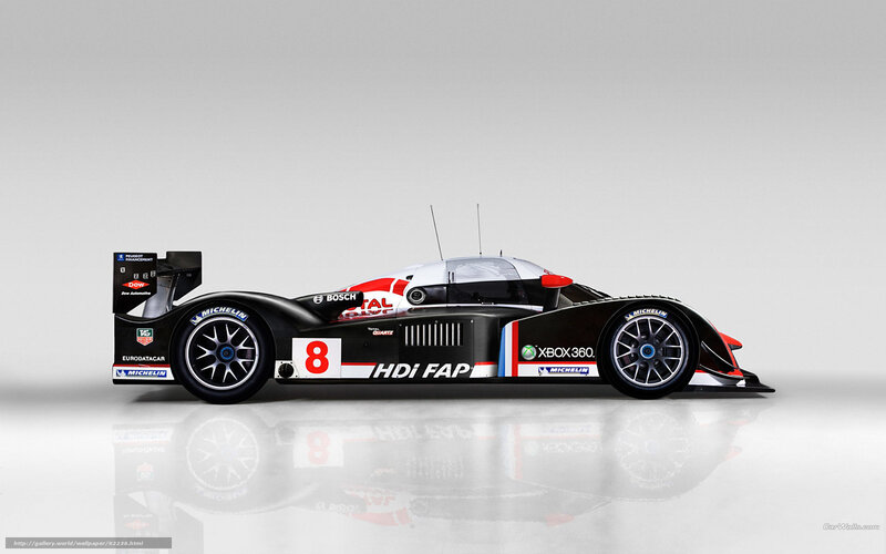 Peugeot Racing Car — Black