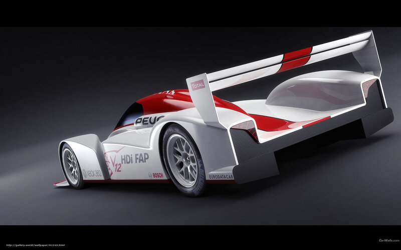 Peugeot racing car concept