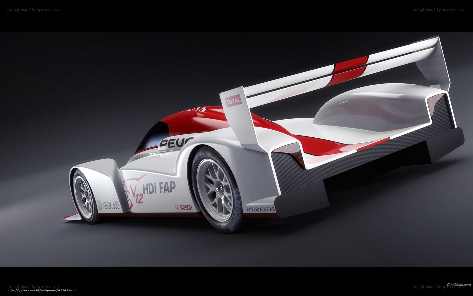 Peugeot racing car concept
