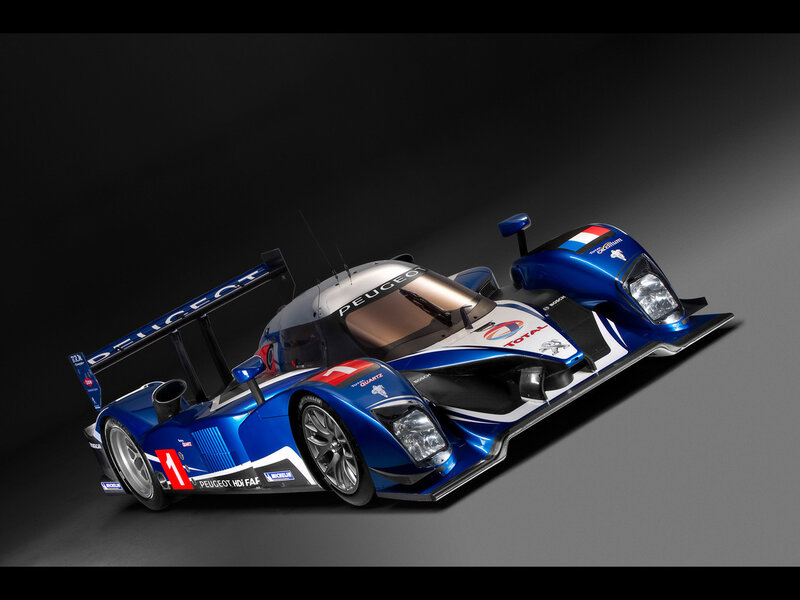 Peugeot racing car
