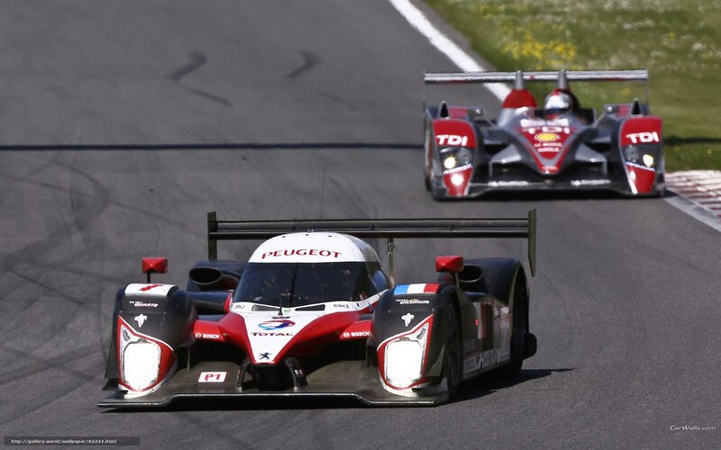 Peugeot Racing Cars — Black