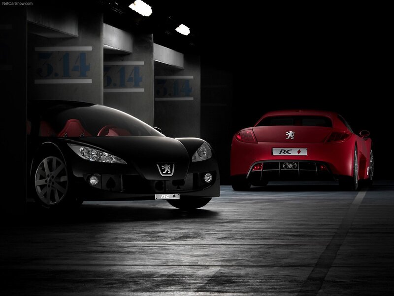 Peugeot RC Concept cars
