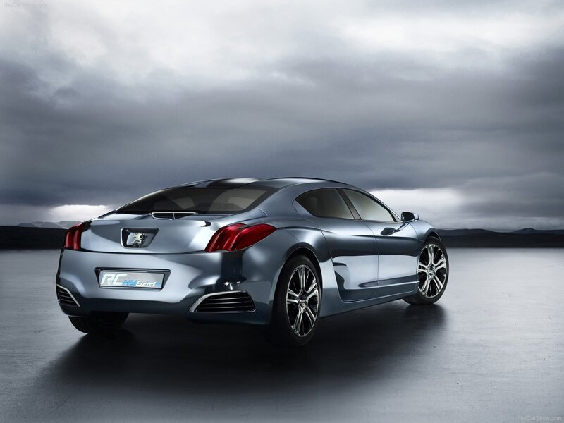 Peugeot RC HYbrid4 concept