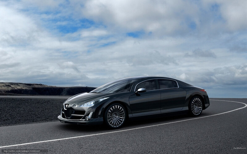 Peugeot RCZ on a winding road