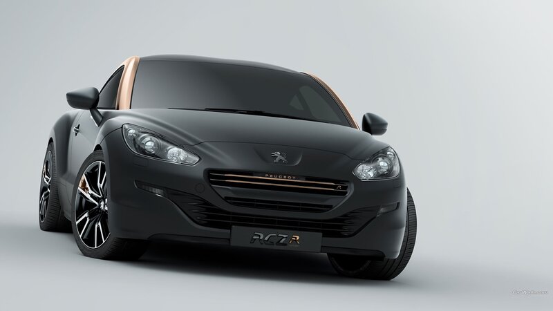 Peugeot RCZ R concept car