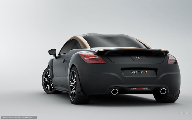 Peugeot RCZ R rear view