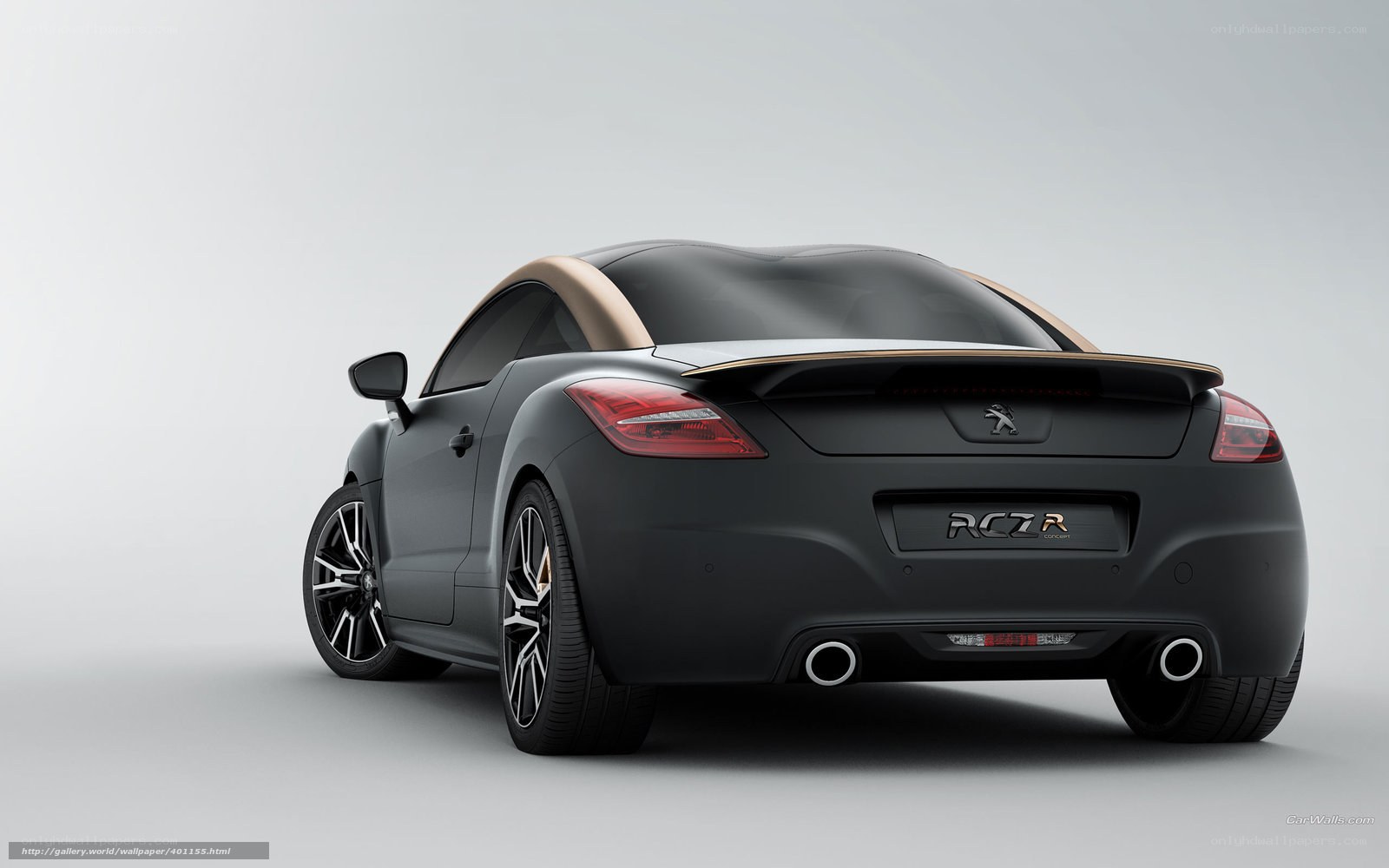 Peugeot RCZ R rear view