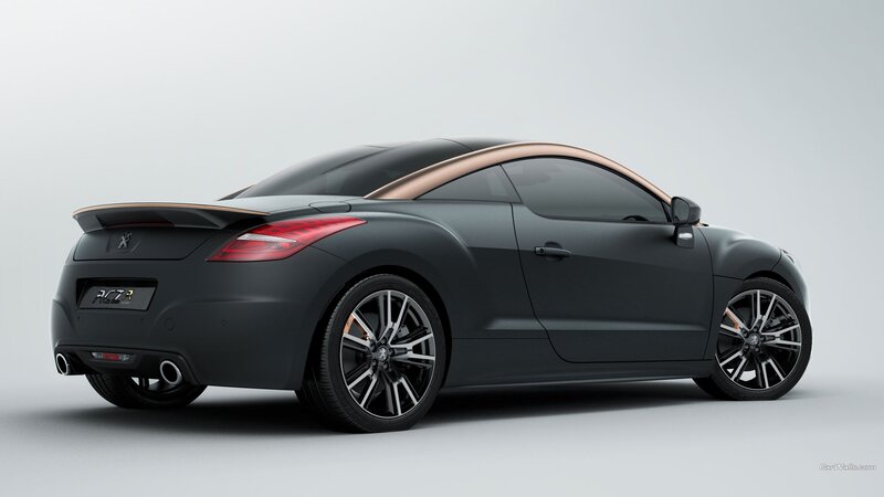 Peugeot RCZ Sports Car — Black, Neutral