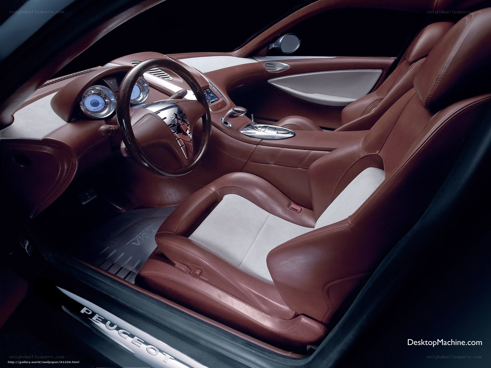 Peugeot V12 interior