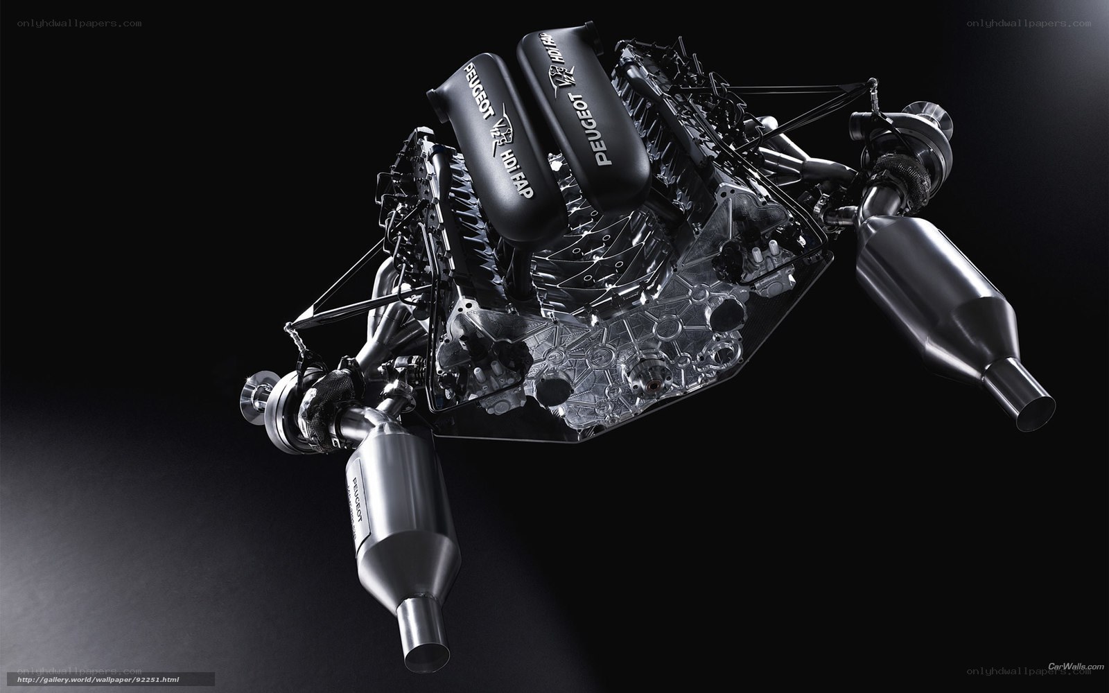 Peugeot V8 engine