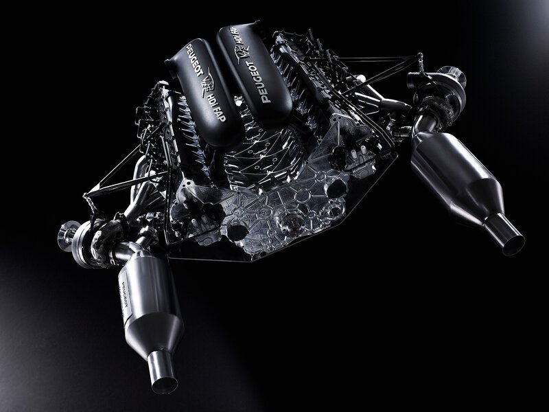 Peugeot V8 HDI FAP engine