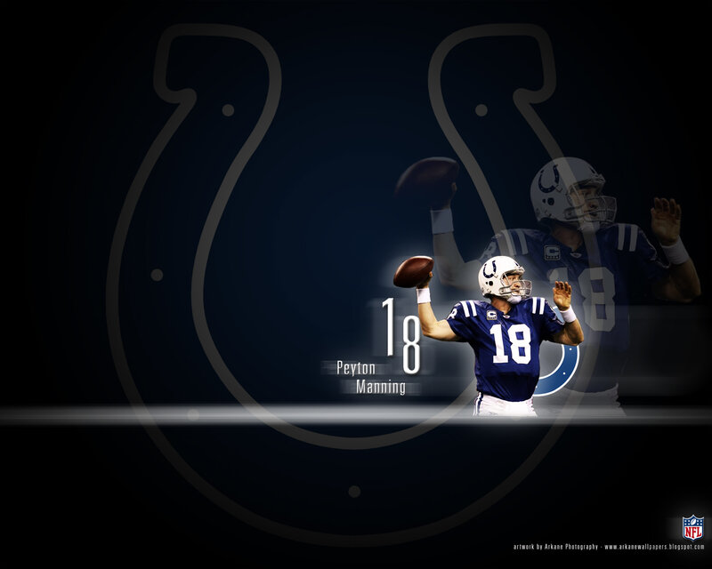 Peyton Manning Throwing Ball