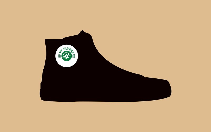 PF Flyers shoe silhouette