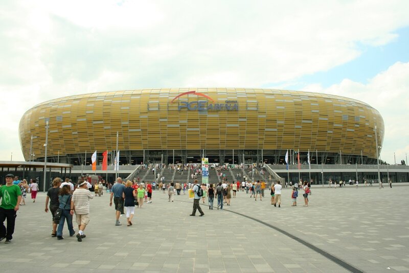 PGE Arena stadium exterior