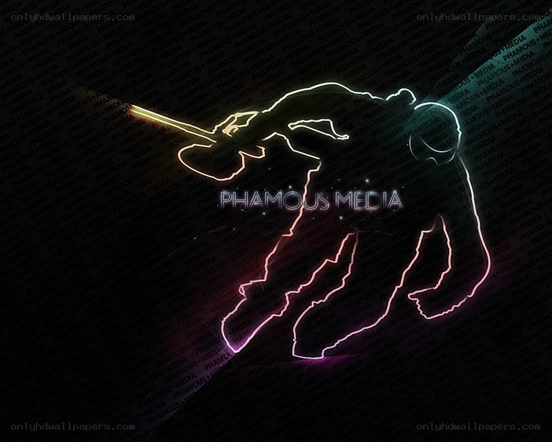 Phamous Media logo design