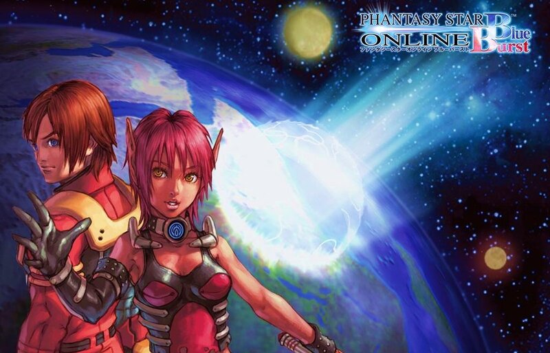 Phantasy Star Online Blue Burst artwork