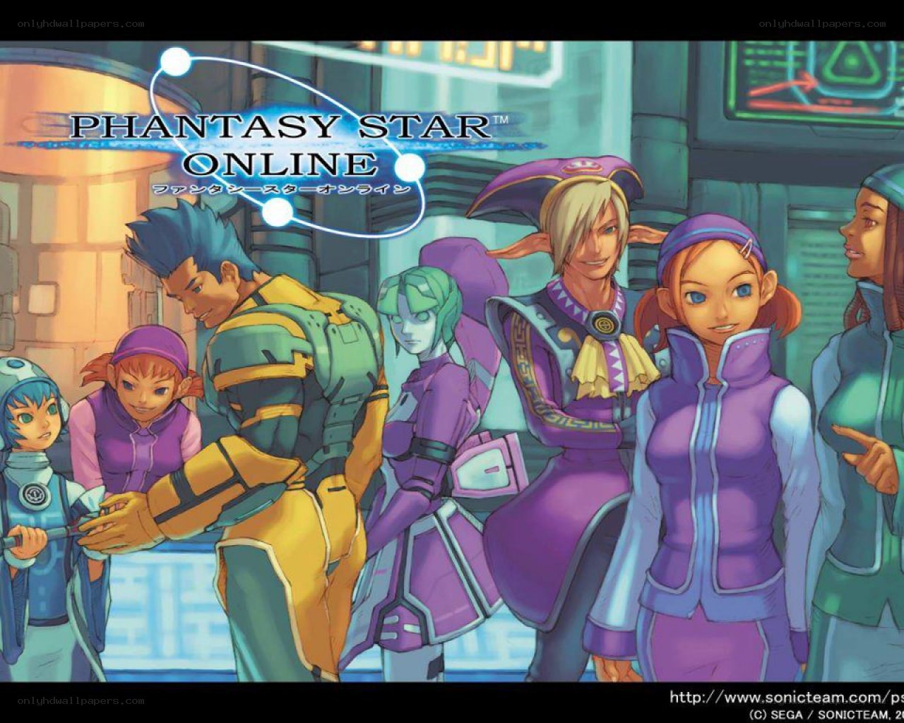Phantasy Star Online characters